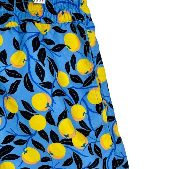 NWOT L.L. Bean Summersalt Drawstring Swim Trunks Board Shorts Blue Men's Medium - Picture 7 of 12